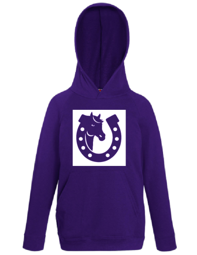 Hoefijzer paard hoodie - diverse kleuren