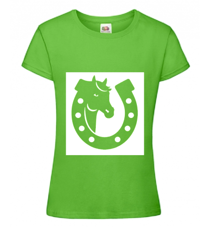 Hoefijzer paard shirt - diverse kleuren
