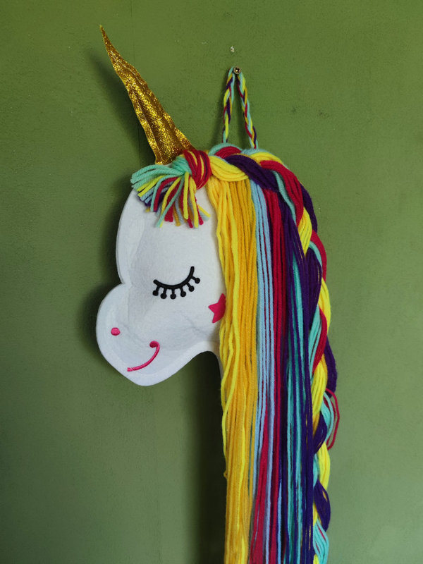 Unicorn Haarspeldjes Organizer Regenboog